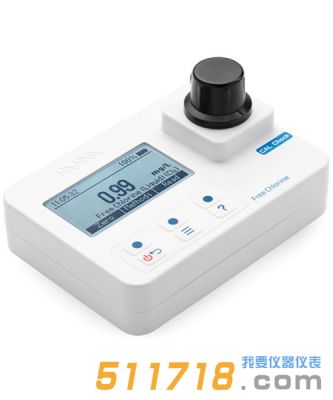 意大利HANNA(哈納)HI97701便攜式余氯光度計