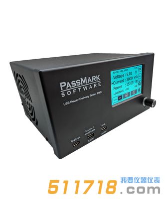 澳大利亞PassMark PM240 USB 電力輸送測(cè)試儀